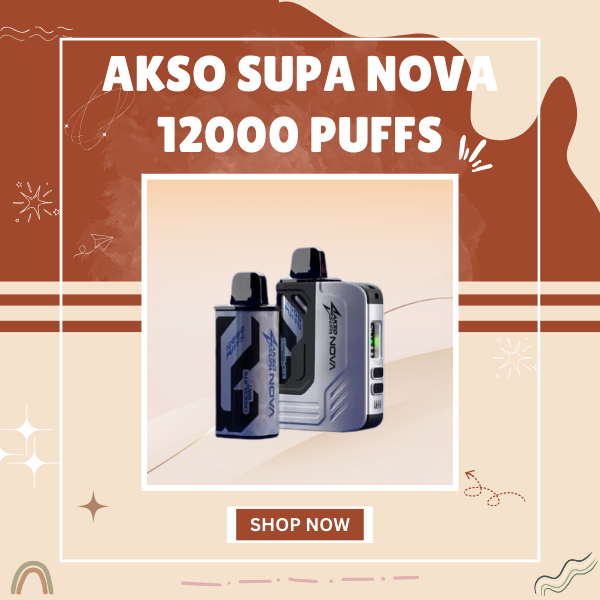Akso Supa Nova 12000 Puffs