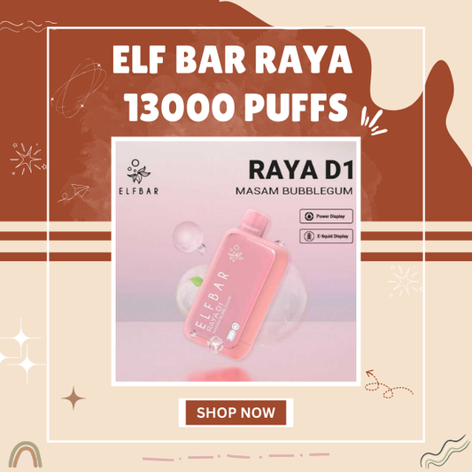 Elf Bar Raya D1 13000 Puffs